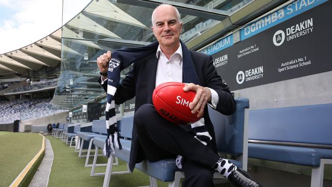 Medibank chief executive and Geelong Football Club president Craig Drummond. Picture: Peter Ristevski