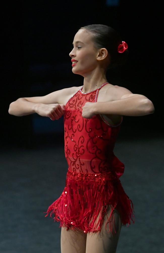 Townsville Eisteddfod 2023. Age 12. Modern Dance Up Tempo Solo. Ava Pemble. Picture: Evan Morgan