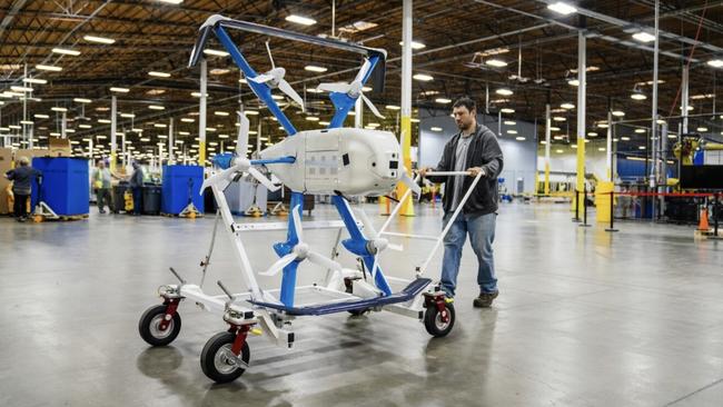 David Carbon says drone deliveries are more likely to take off soon than flying cars.