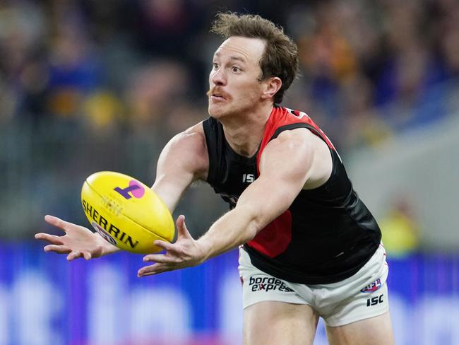 Mitch Brown playing for Essendon.