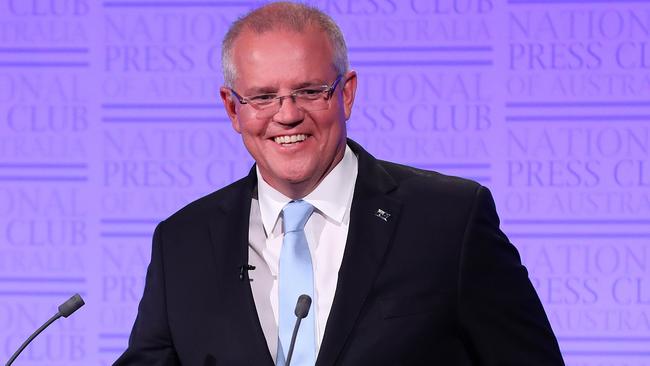 Scott Morrison will head a low-key election campaign launch on Sunday. Picture: Liam Kidston