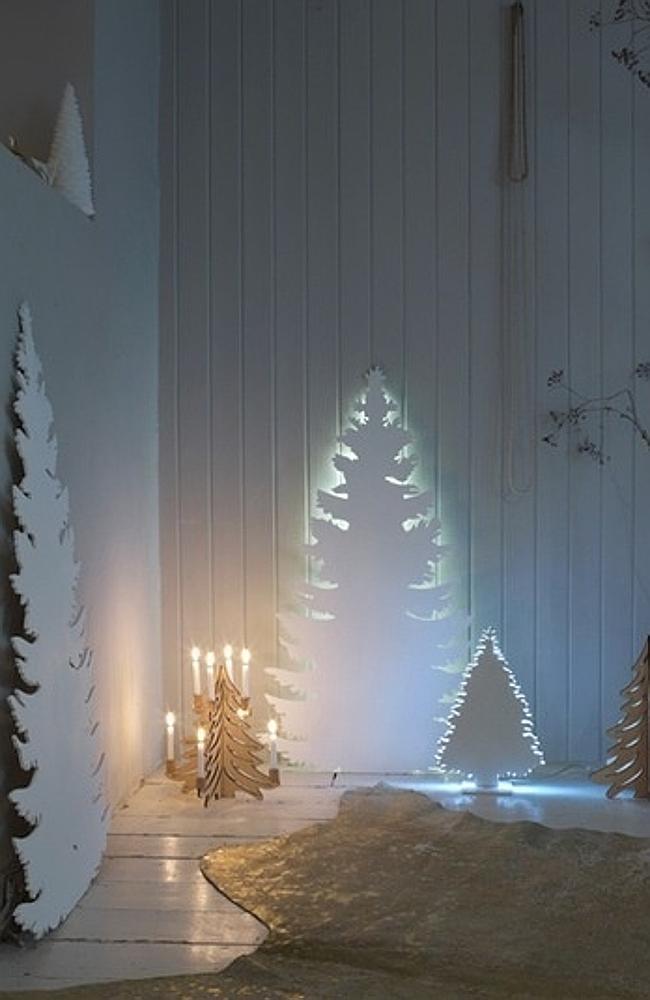 The glowing tree. That rug looks comfy too! Picture: Pinterest/Apartmenttherapy.com