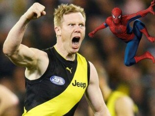 AFL stars represent a superheroes line-up in AFLX next year.