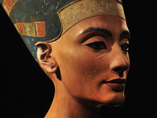 Exquisite art ... A bust of the ancient Egyptian queen Nefertiti in Berlin’s Neues Museum. Source: AFP