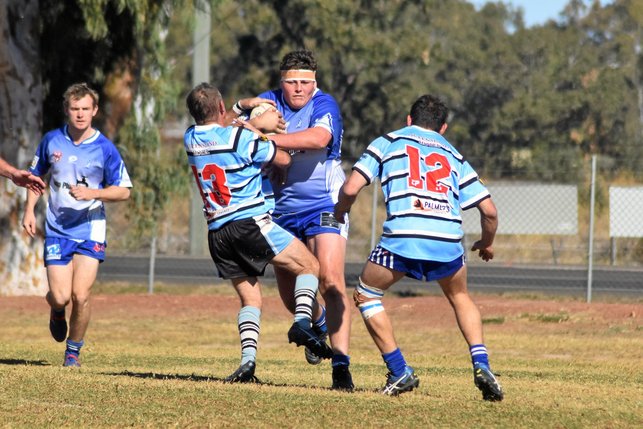 Roma Cities v Miles/Taroom/Wandoan. Reserve grade. Picture: Jorja McDonnell