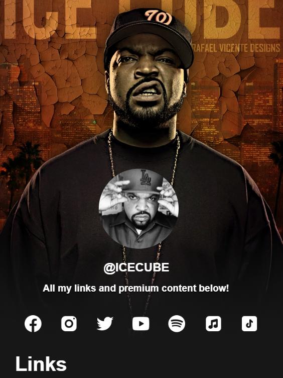 Ice Cube’s MyPremo page.