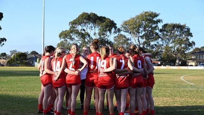 Gippsland Power's under-18 team last year. Picture: Gippsland Power.