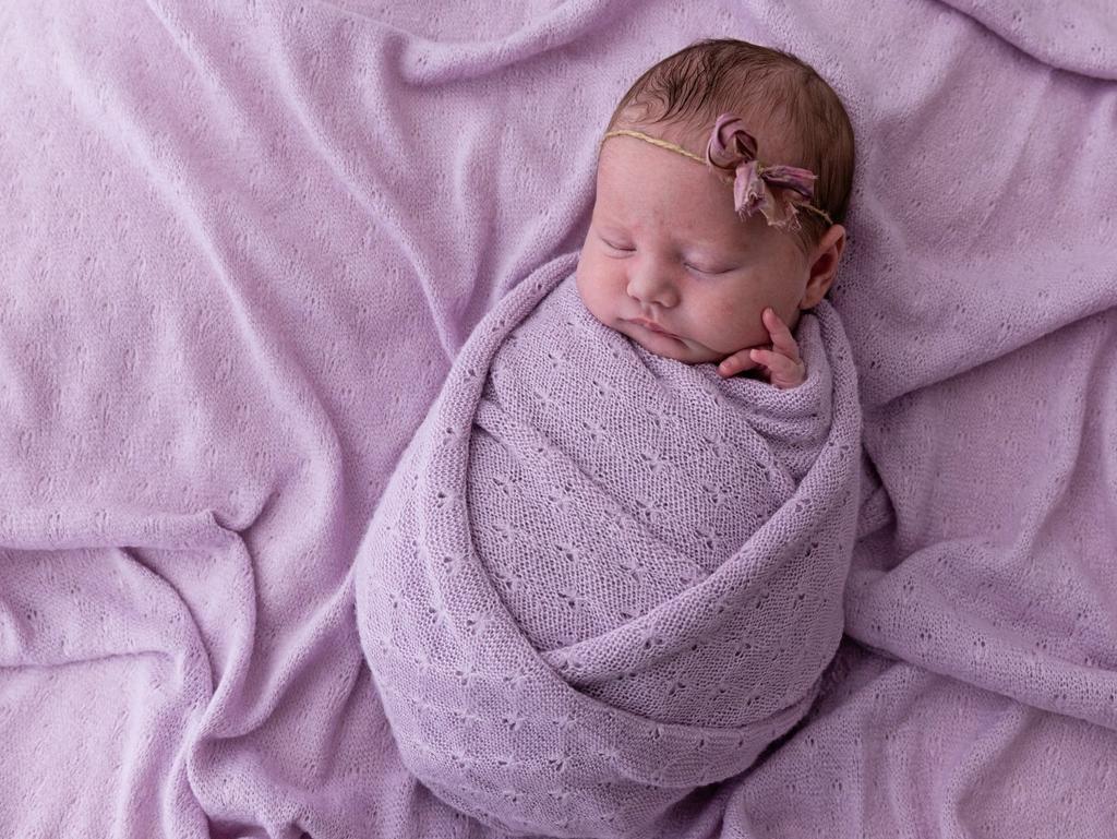 Violet Aurelia King born January 12. Picture: Supplied​