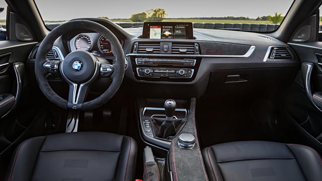 Inside the 2020 BMW M2 CS.