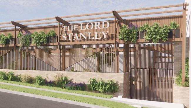 A render of the planned redesign.
