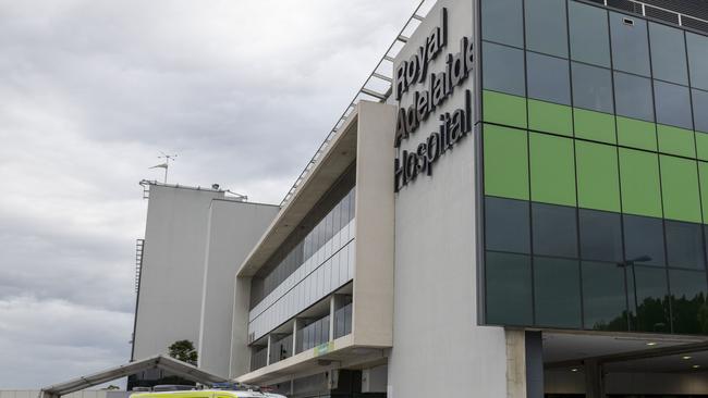 Health workers will today strike over steep carparking fees at Adelaide hospitals. Royal Adelaide Hospital. Picture: NCA NewsWire