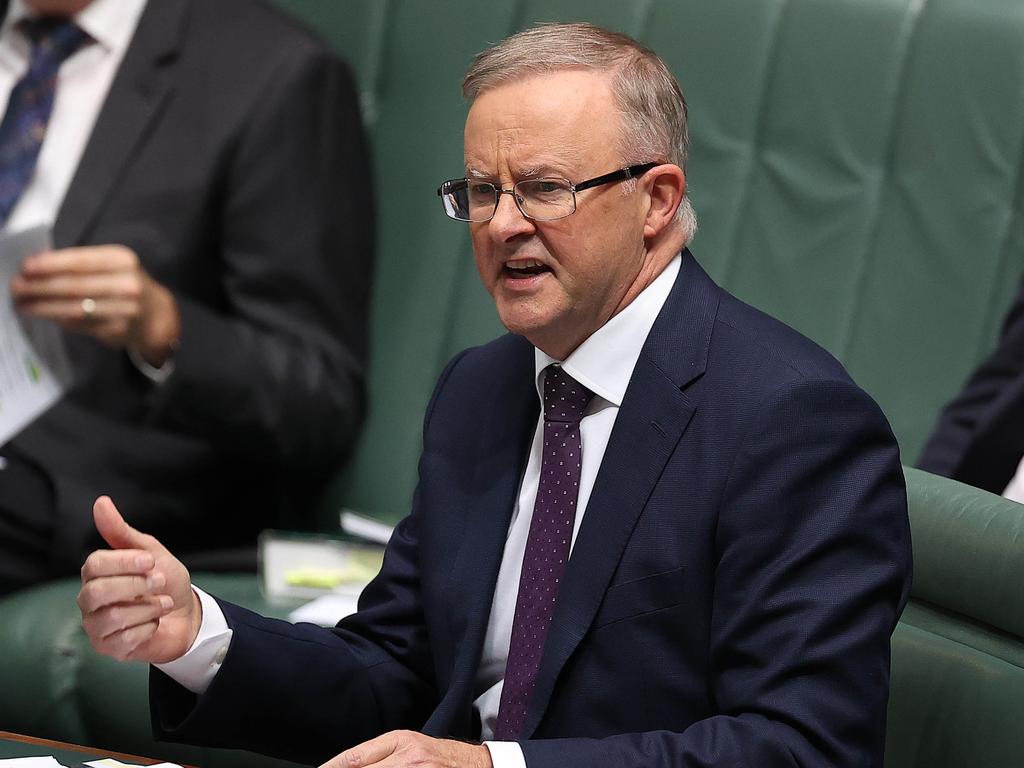 Anthony Albanese says the government needs to fix the bungled vaccine rollout. Picture: Gary Ramage