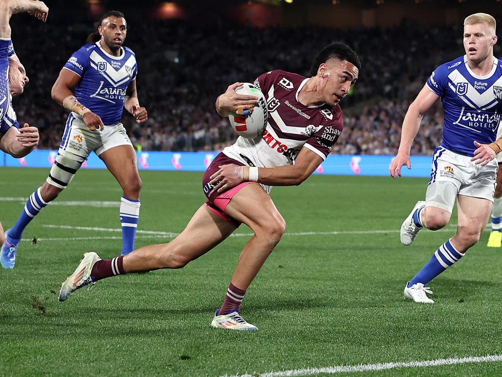 Lehi Hopoate burst onto the scene in 2024. Picture: Cameron Spencer/Getty Images