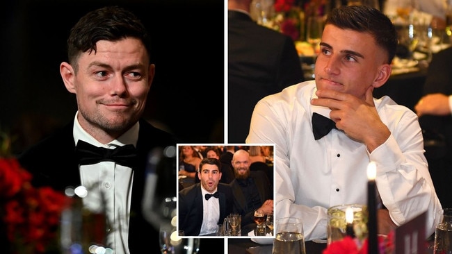 AFL fans have blown up at some of the voting in the Brownlow Medal after Lachie Neale's surprise win. Pictures: Getty