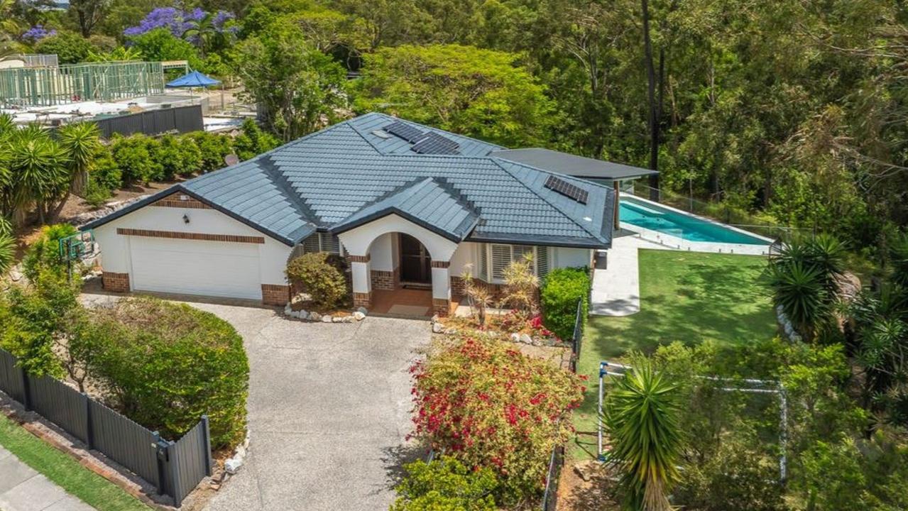 The house, close to the nearby forest north of Brisbane, was advertised as a family retreat with plenty of space.