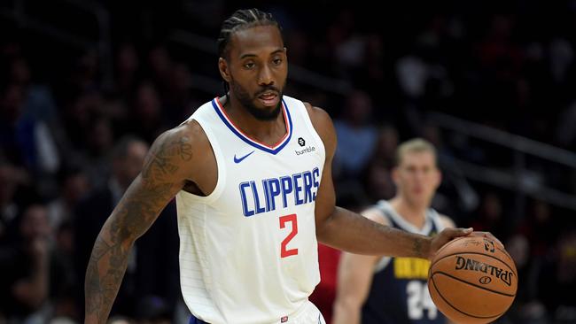 Paul Pierce believes Kawhi Leonard will lead the LA Clippers to the NBA promised land. Picture: Getty Images/AFP