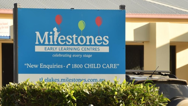 Affinity Education, owner of Milestones Early Learning The Lakes, was slapped with a $35,000 fine. Source: Courier Mail