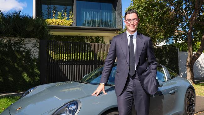 Max Ruttner from RT Edgar Toorak, who netted $167m+ in sales during 2023. Picture: Brendan Beckett.