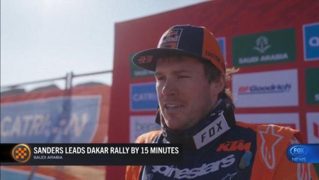 Sanders looking strong in Dakar Rally!