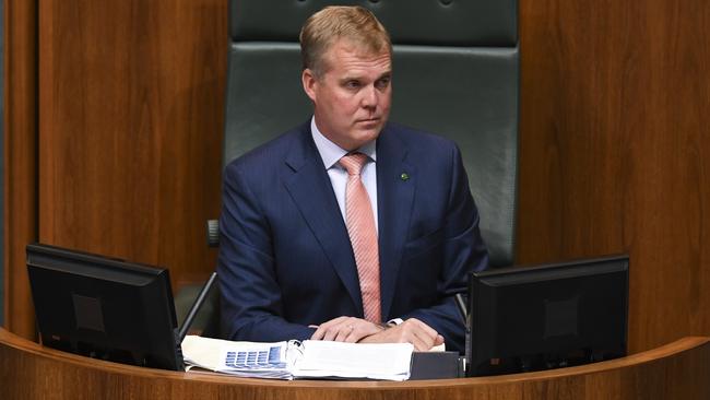 Speaker of the House Tony Smith. Picture: AAP