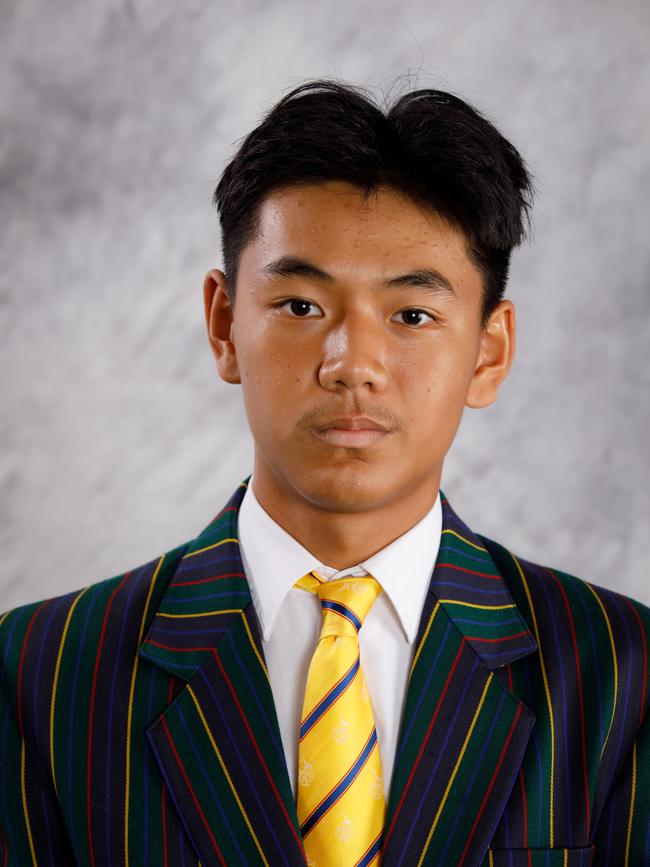 Tristan Song has been awarded Dux Proxime Accessit at Somerset College 2023. Picture: Supplied