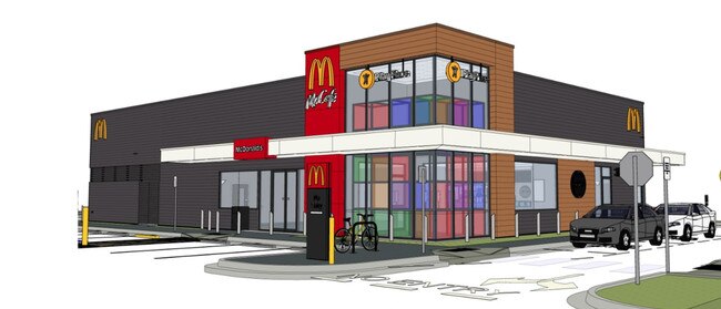 Plans for a McDonald’s in Sarina at 93, 95, 97 and 99 Broad St were submitted on November 30, 2023. Picture: Contributed