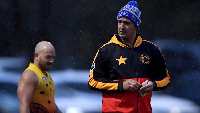 Fitzroy Stars coach Hayden Heta. Picture: Andy Brownbill