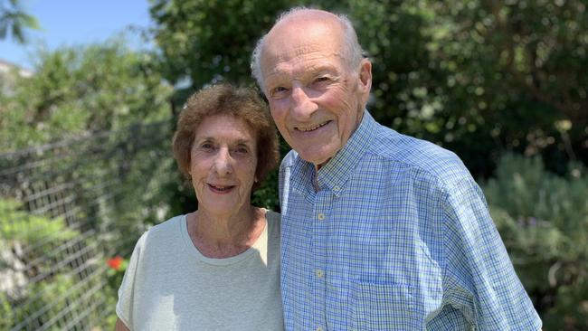 Pam and John Ward, of Elanora Heights, who have both been awarded Medals of the Order of Australia in the 2023 Australia Day honours’ list for service to the community across a wide range of organisations. Picture: Supplied