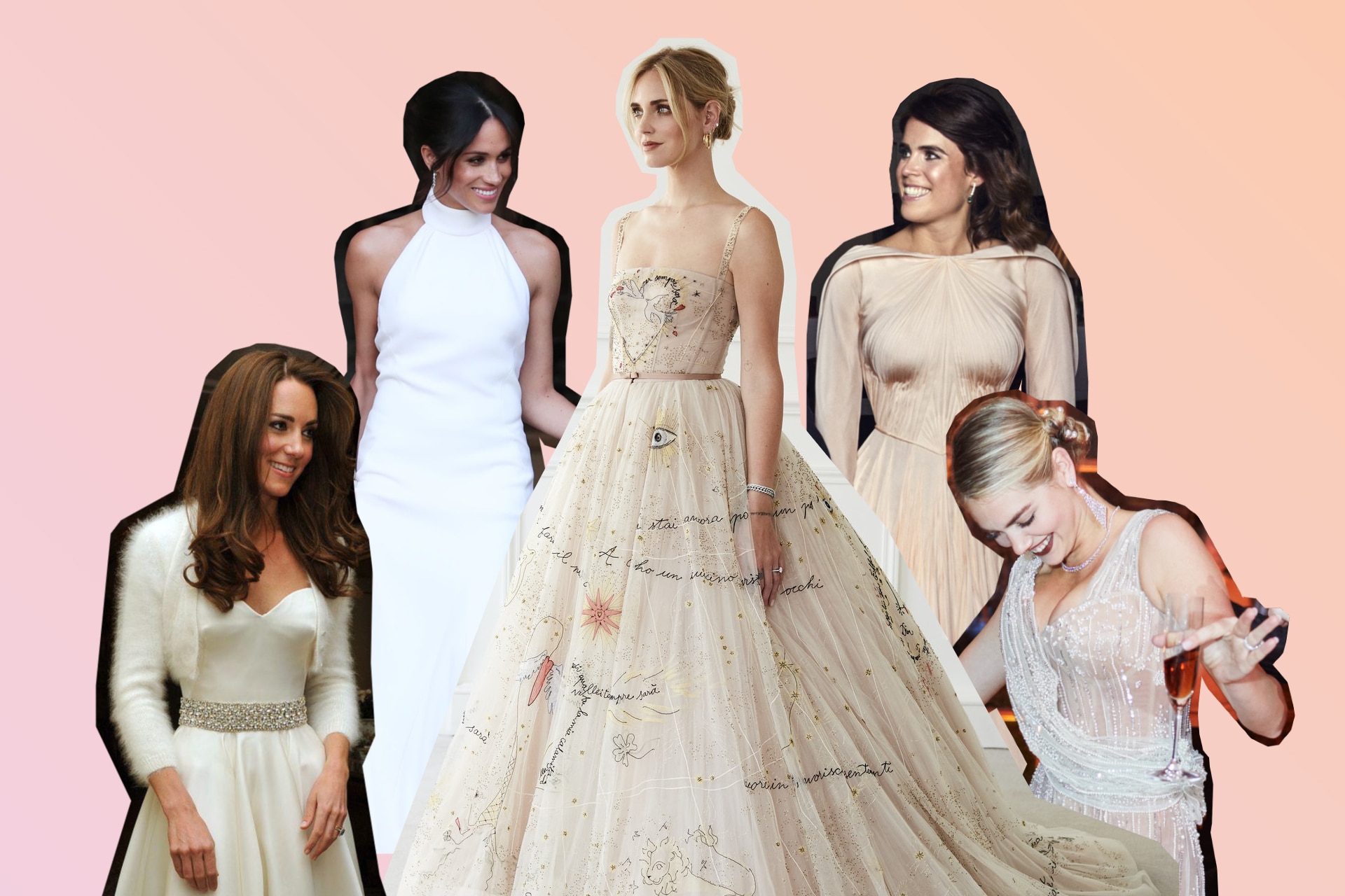 The 22 Best Celebrity Wedding Reception Dresses of All Time