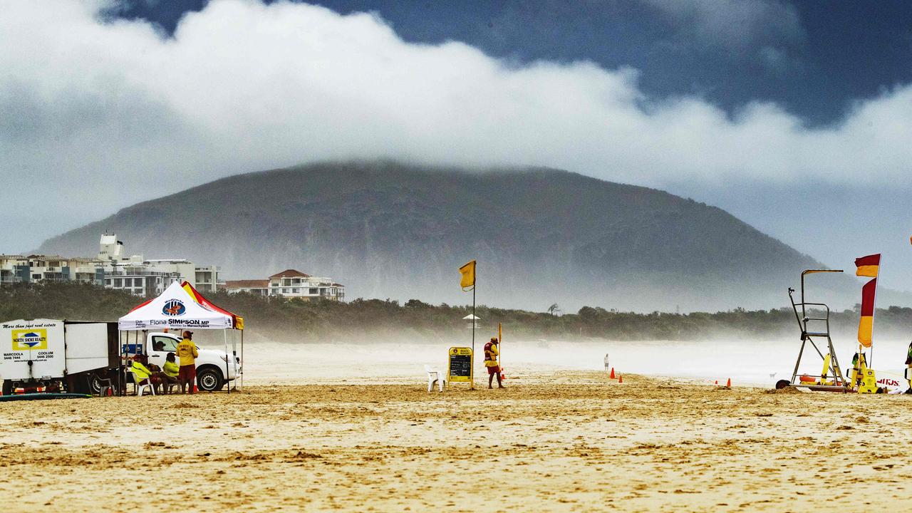 Emergency crews have rushed to Mount Coolum National Park after a boy reportedly fell and injured himself. Picture: Lachie Millard