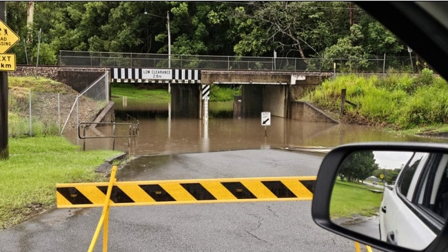 Subway Avenue, Pomona Flooding 2024 - Photo: Noosa Council