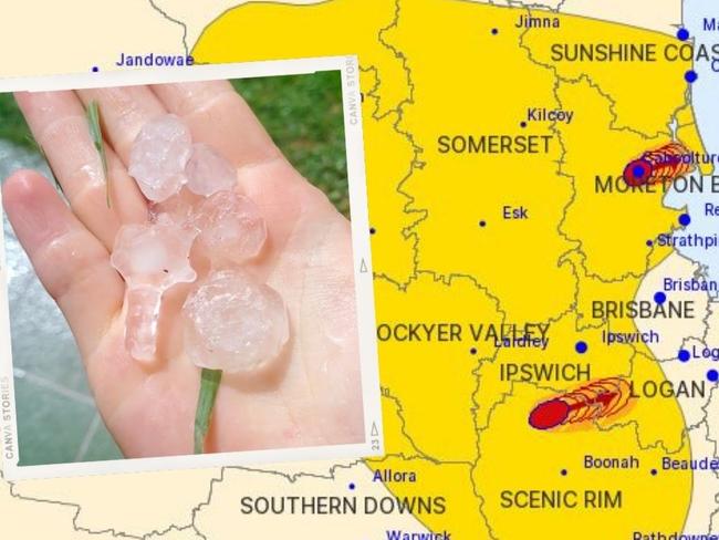 Wild weather: Hail smashes southeast as severe storms hit region