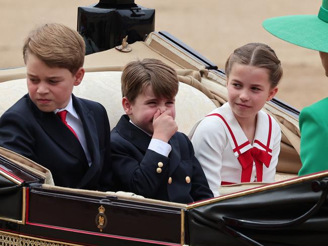 Princess Catherine wants to focus more fully on her three children. Picture: Getty Images