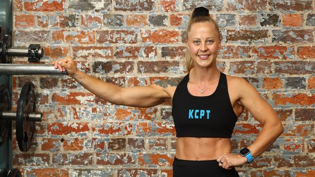 Kate Collins has been voted Geelong’s gym queen for 2024. Picture: Alison Wynd