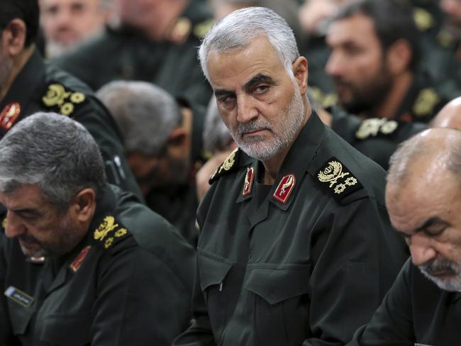 General Qasem Soleimani was killed by a US drone strike last week. Picture: AP