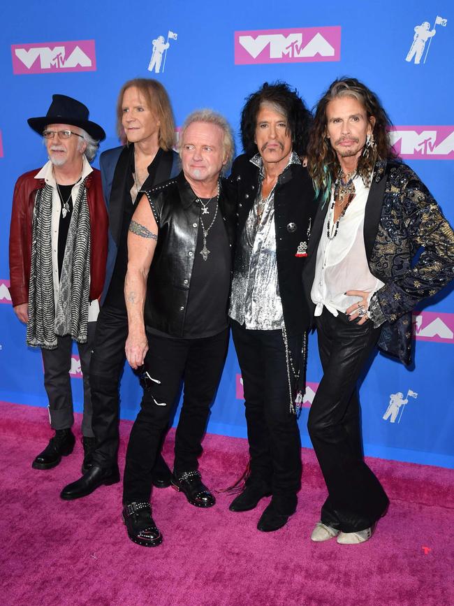 Aerosmith. Picture: AFP