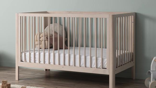 Mocka's Octavia Coastal Cot has been recalled. Picture: Supplied