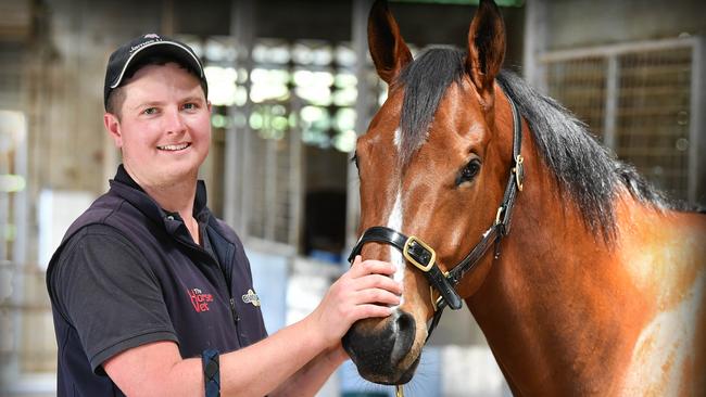 Sunshine Coast racing trainer James Healy. Picture: Patrick Woods