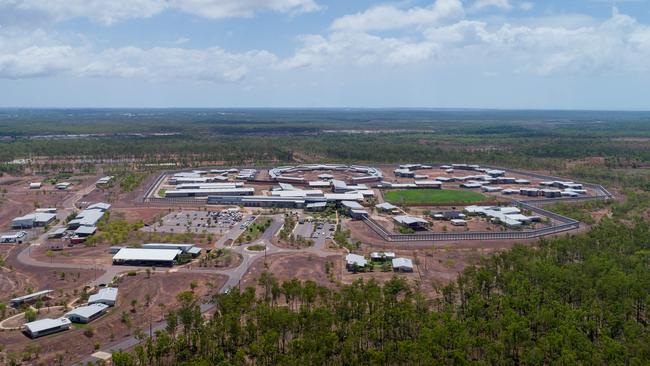 The Darwin Correctional Precinct, Hotlze, has been subject to a riot in 2020 causing extensive damage, estimated in the region of 40 million dollars. Picture: Che Chorley