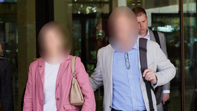 The foster parents (pictured together) will face a hearing over the alleged assault of another child. Picture: NCA NewsWire / David Swift