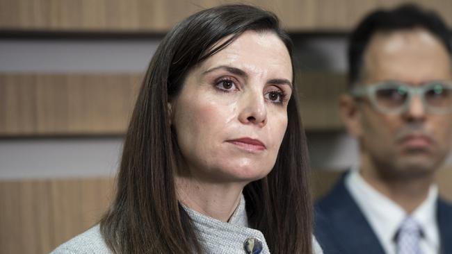 Finance Minister Courtney Houssos said councils could either heed the warning or risk intervention from the state government. Picture: NewsWire/ Monique Harmer