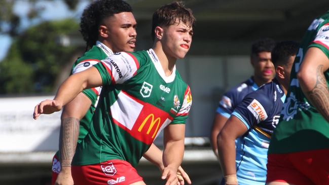 Cameron Bukowski of the Wynnum Manly Seagulls.