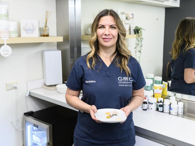 Nutritionist Madeline Calfas says supplements can help with the stresses of modern life. Picture: Darren Leigh Roberts