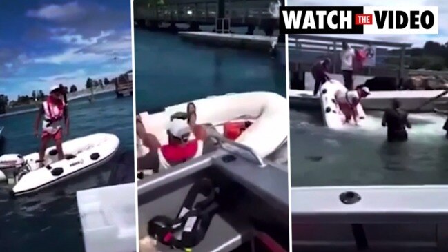 Man in boat rage video a convicted murderer on life parole