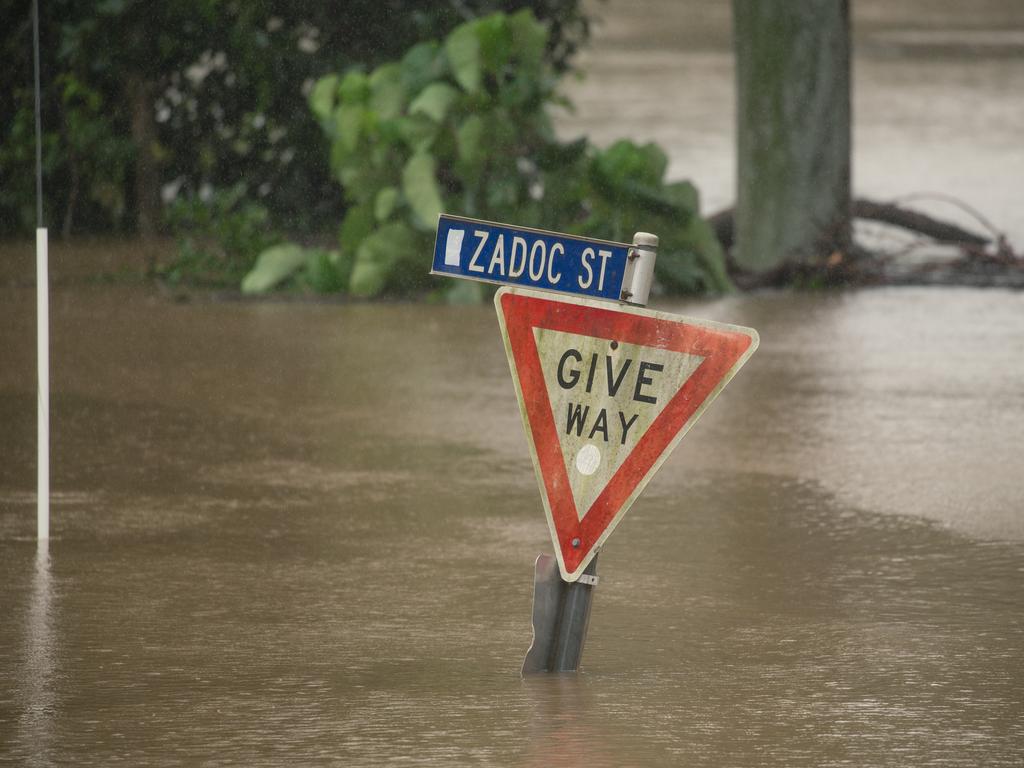 The heavy rain has released a deadly bacteria that usually lives beneath the mud and soil. Picture: NewsWire / Glen Campbell