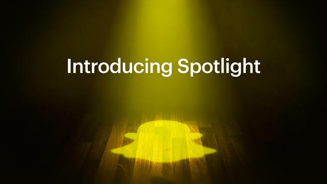 The new format called Spotlight will allow Snapchatters to see content from influencers and other members of the network popular with young smartphone users. (Photo by Handout / Snap Inc. / AFP)