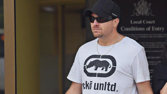 “Low-level street dealer” Tyrone Kerslake outside the Darwin Local Court.