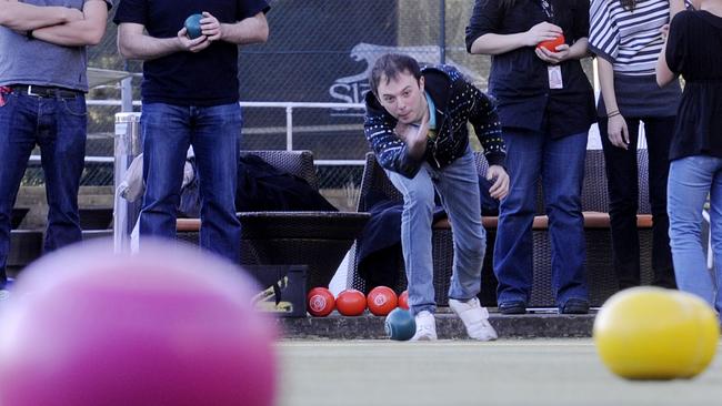 Paddington Bowls 14 May 2009. Paddington Bowls Club will celebrate its 50th aniversary the weekend of 24th May. Photo: Alan Place.
