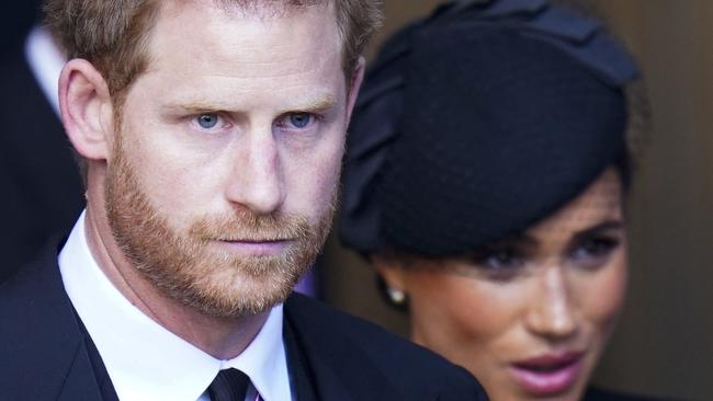 California-based Harry and Meghan expressed the wish for ‘more privacy’ in leaving the royal family in early 2020, and have since made repeated accusations of trauma caused by the royal institution. Picture: Danny Lawson / POOL / AFP