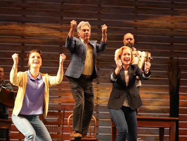 Zoe Gertz .Media Call for the musical Come From Away. Pic Annette Dew